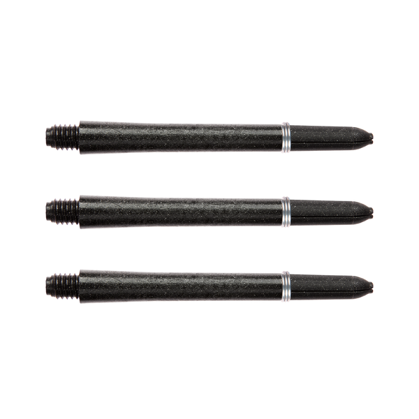 Dartschaft Winmau CARBON FIBER, schwarz, medium, 1 x 3er Set (3 Stück) 7101-201