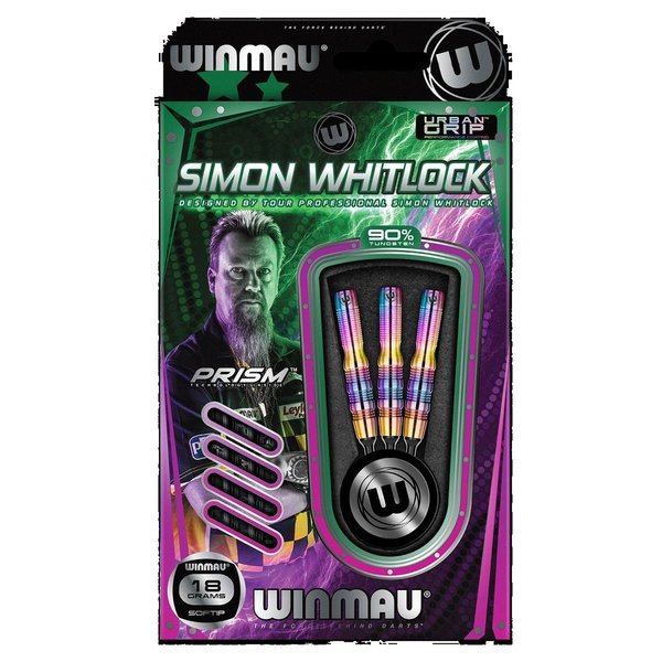 Winmau Simon Whitlock 18 Gramm Darts Softdart Urban Grip 2405-18