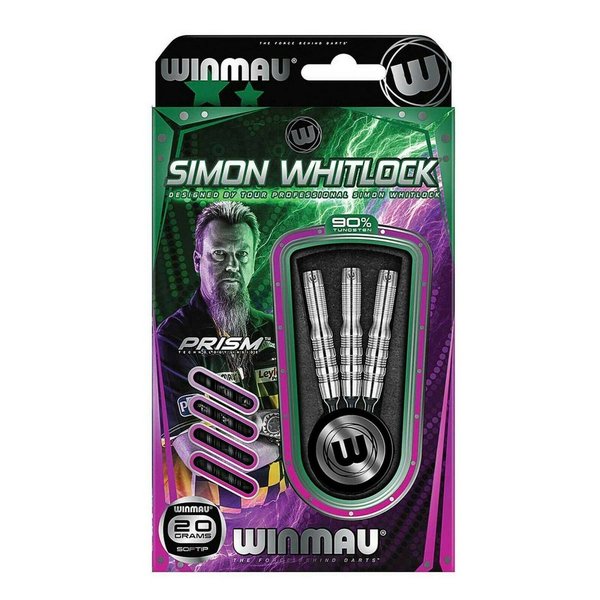 Winmau Simon Whitlock 20 Gramm Darts Softdart Silver Colour 2097-20