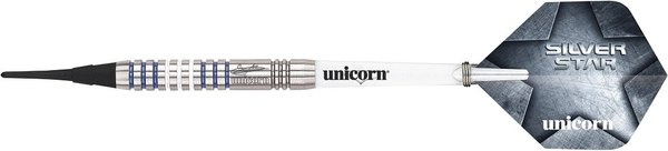 Unicorn Silver Star Dart Weltmeister Gary Anderson Soft Darts 17 Gramm 04769