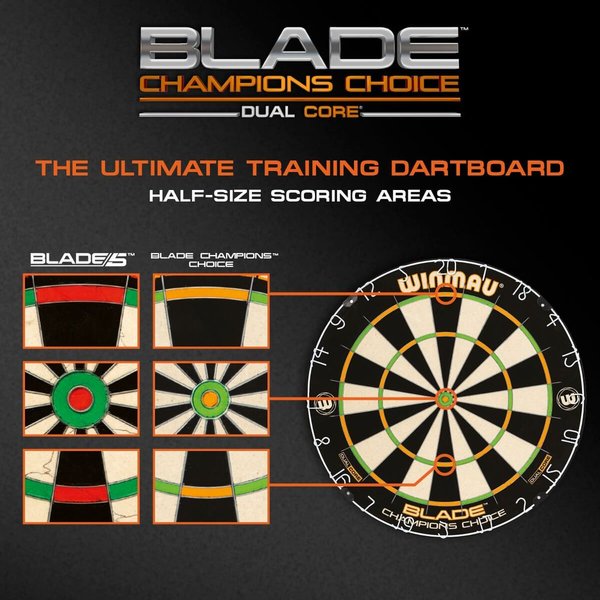 Dartboard WINMAU Original Blade Champions Choice DUAL CORE Trainingsboard 806910