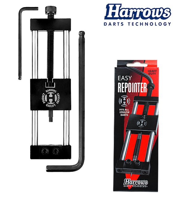 Harrows Easy-Re-pointer Repointing Gerät zum Wechseln von Stahlspitzen bei Steeldarts 926301
