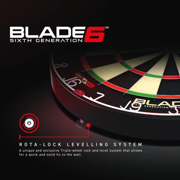 Blade 6 Winmau Dartscheibe Steeldart auch für Softdart Dartboard 806903
